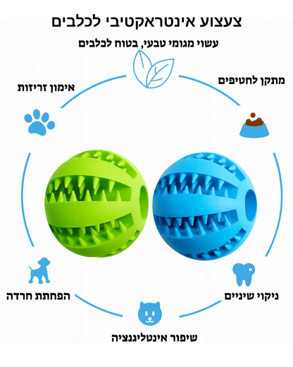 צעצוע האכלה בצורת כדור