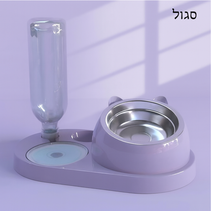 סט האכלה עם מתקן מים אוטומטי 
