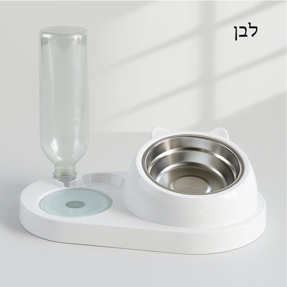 סט האכלה עם מתקן מים אוטומטי 