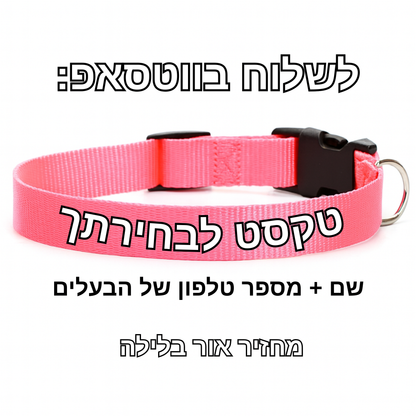קולר אישי - שם ומספר 